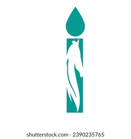I text logo with horse in the i dropper