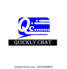Text Logo Typography Chat, Symbol Message Talk Communication Logo Design Inspiration.