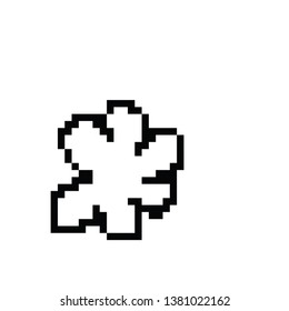 text message art pixel icon