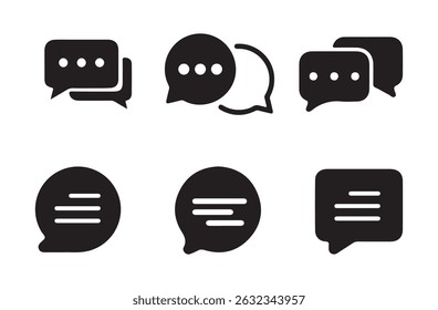 Text Message Icon. Comment icon speech bubble symbol. Speech bubble collection. online communication social icon. vector eps 10