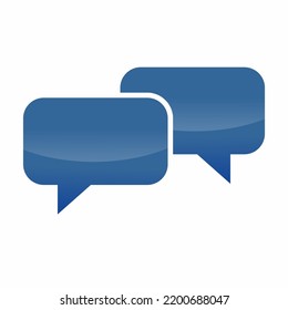 text message icon design flat 