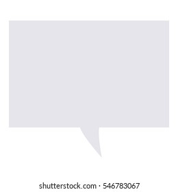 Text message icon - Glyph - Grey