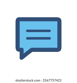 Text Message Icon for SMS Communication