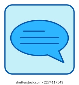 Textnachricht empfangen - Symbol, Illustration auf weißem Hintergrund, ähnlicher Stil