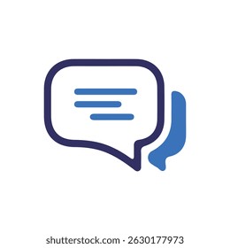 Text, message, sms, chat, chatting, talk line icon, Speech bubble symbol, vector illustration eps 10