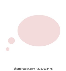 Text message thinking icon. Speech Bubble Icon. Vector illustration. 