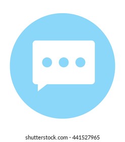 Text Message Vector Icon