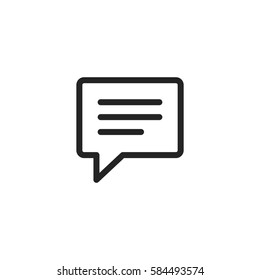 text message vector icon