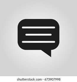 text message vector icon