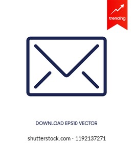 text message vector icon, speech bubble symbol. Modern, simple flat vector illustration for web site or mobile app