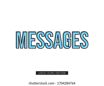 Text messenger icon, messenger logo, Text messenger design, modern Idea and Concept Vector illustration Business Info graphic template with icon,arrow,world