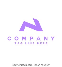 text N symbol decoration vector design