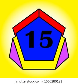 text number icon vector line art