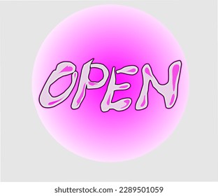 Text of open made manual drawing