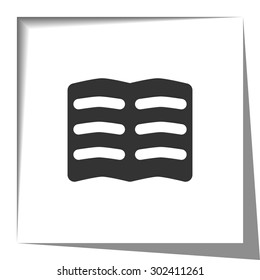 text paper cut out