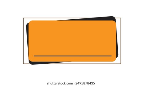 Text paper design, simple design textbook, text banner