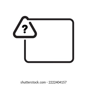 texto con signo de interrogación sobre fondo blanco