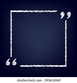 Text quote sign