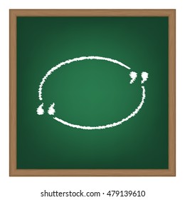 Text quote sign. Flat style black icon on white.