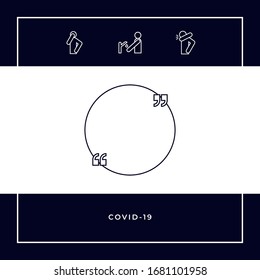 Signo de presupuesto de texto. Elementos gráficos para el diseño