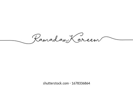 text Ramadan Kareem design vector