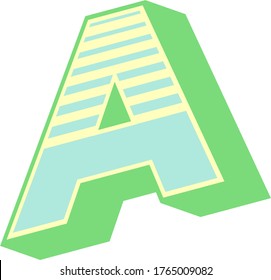 Text With Retro Style Vector