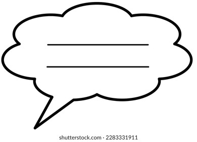 text speech bubble, conversation, dialog