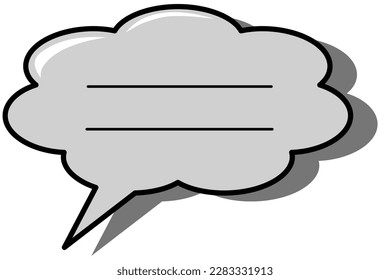 text speech bubble, conversation, dialog