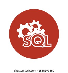 Text SQL Structured Query Language Sigh Stroke Symbol