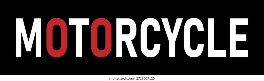 Pegatina de texto "Moto" presentada en tipografía limpia y audaz sobre un fondo sólido. Etiqueta informativa o de Identificación relativa a motocicletas y vehículos de dos ruedas.