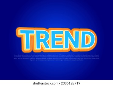 Text style effect with text style graphic element.