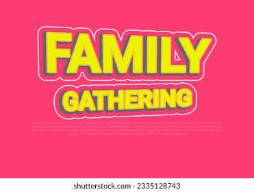 Text style effect with text style graphic element.