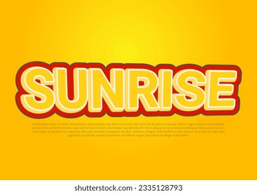 Text style effect with text style graphic element.