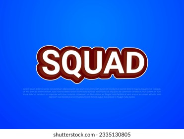 Text style effect with text style graphic element.