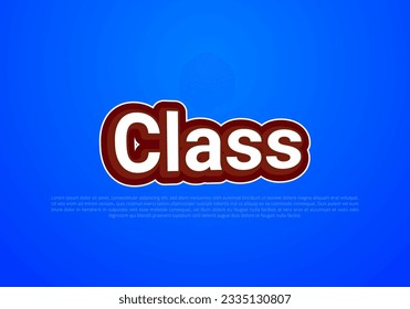 Text style effect with text style graphic element.