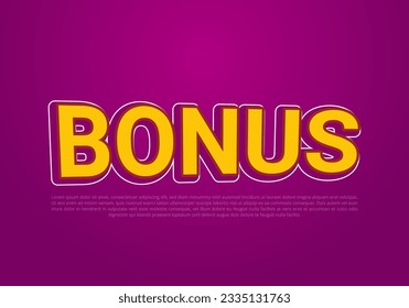 Text style effect with text style graphic element.