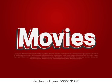 Text style effect with text style graphic element.