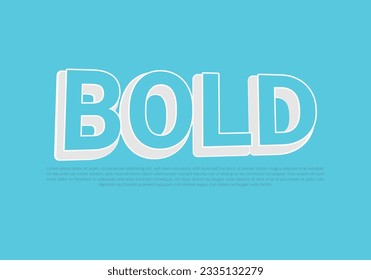 Text style effect with text style graphic element.