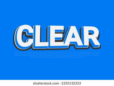 Text style effect with text style graphic element.