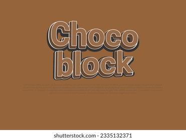 Text style effect with text style graphic element.