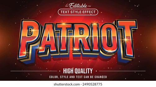 Textstileffekt - Patriot-Textstil-Design.