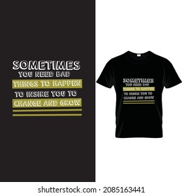 Text t- shirt design template