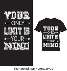 Text t shirt design vector high regulation