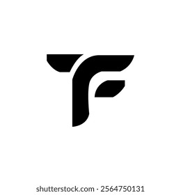 text T symbol decoration vector design