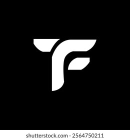text T symbol decoration vector design