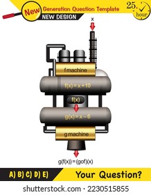 Text Templates - for teachers, next generation question examples, editable text fields, eps, vector