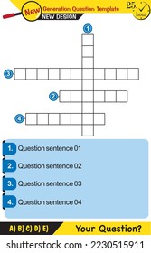 Text Templates - for teachers, next generation question examples, editable text fields, eps, vector