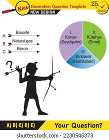 Text Templates - for teachers, next generation question examples, editable text fields, eps, vector