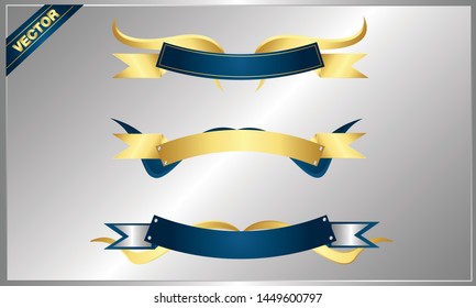 Text titles Vector, Banner text design 
