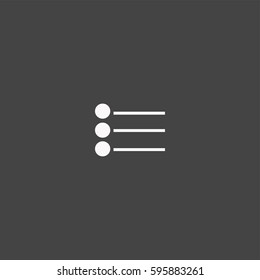 Text tool icon illustration isolated vector sign symbol